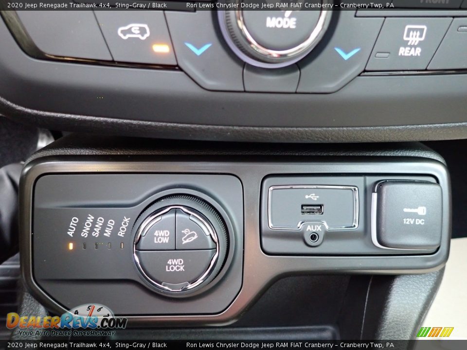 Controls of 2020 Jeep Renegade Trailhawk 4x4 Photo #18