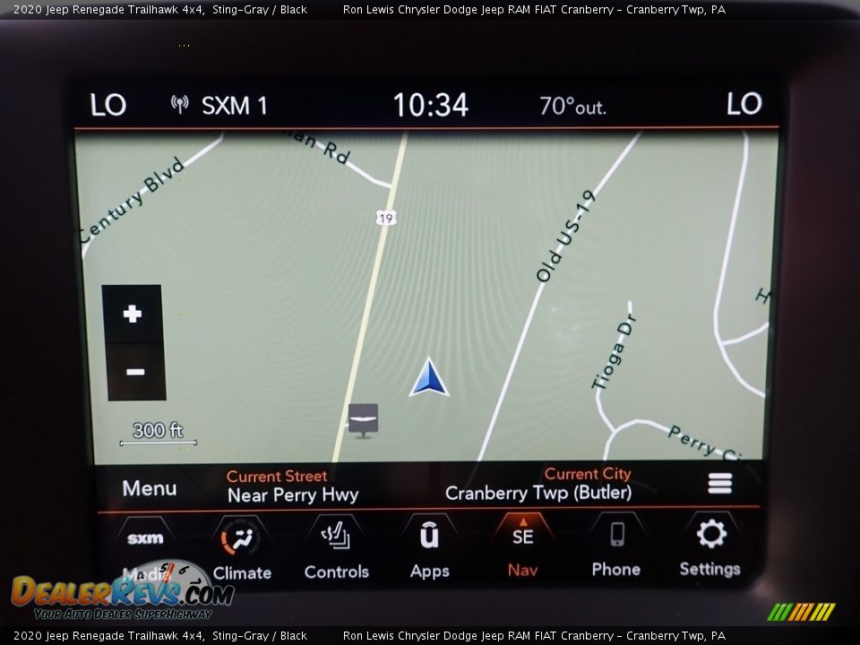 Navigation of 2020 Jeep Renegade Trailhawk 4x4 Photo #19