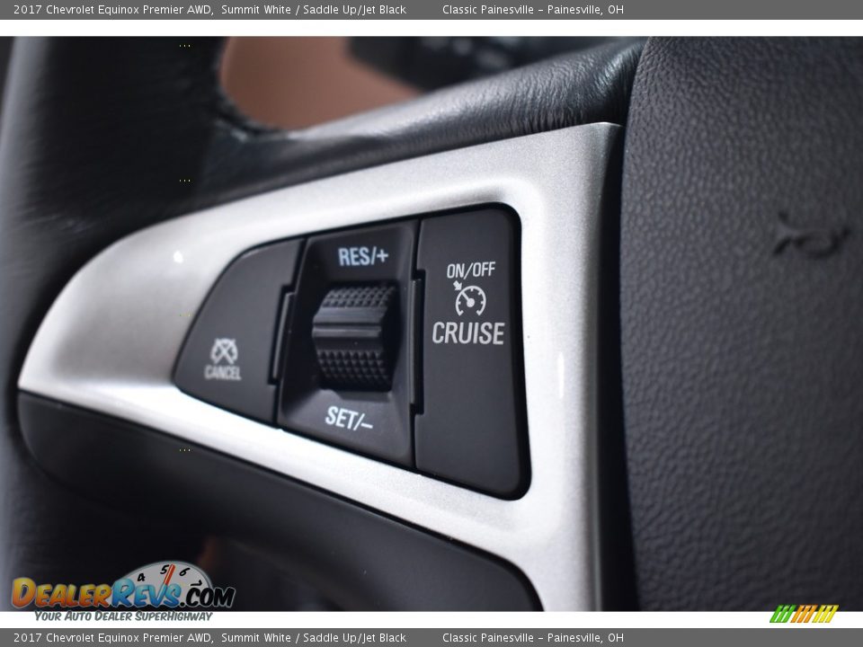 2017 Chevrolet Equinox Premier AWD Summit White / Saddle Up/Jet Black Photo #15