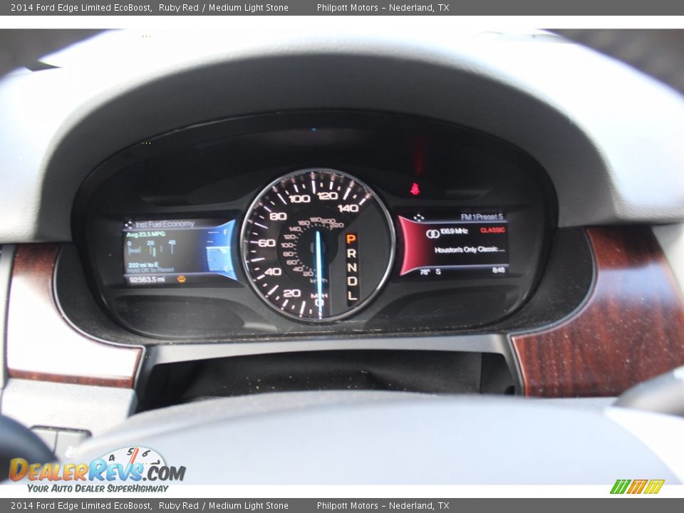 2014 Ford Edge Limited EcoBoost Gauges Photo #18