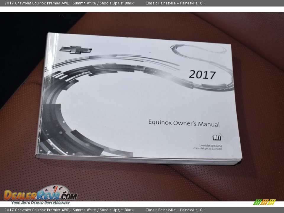 2017 Chevrolet Equinox Premier AWD Summit White / Saddle Up/Jet Black Photo #18