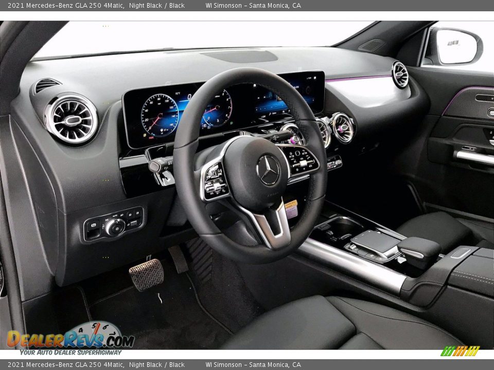 2021 Mercedes-Benz GLA 250 4Matic Night Black / Black Photo #4