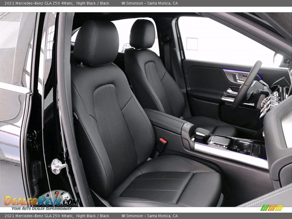 2021 Mercedes-Benz GLA 250 4Matic Night Black / Black Photo #5