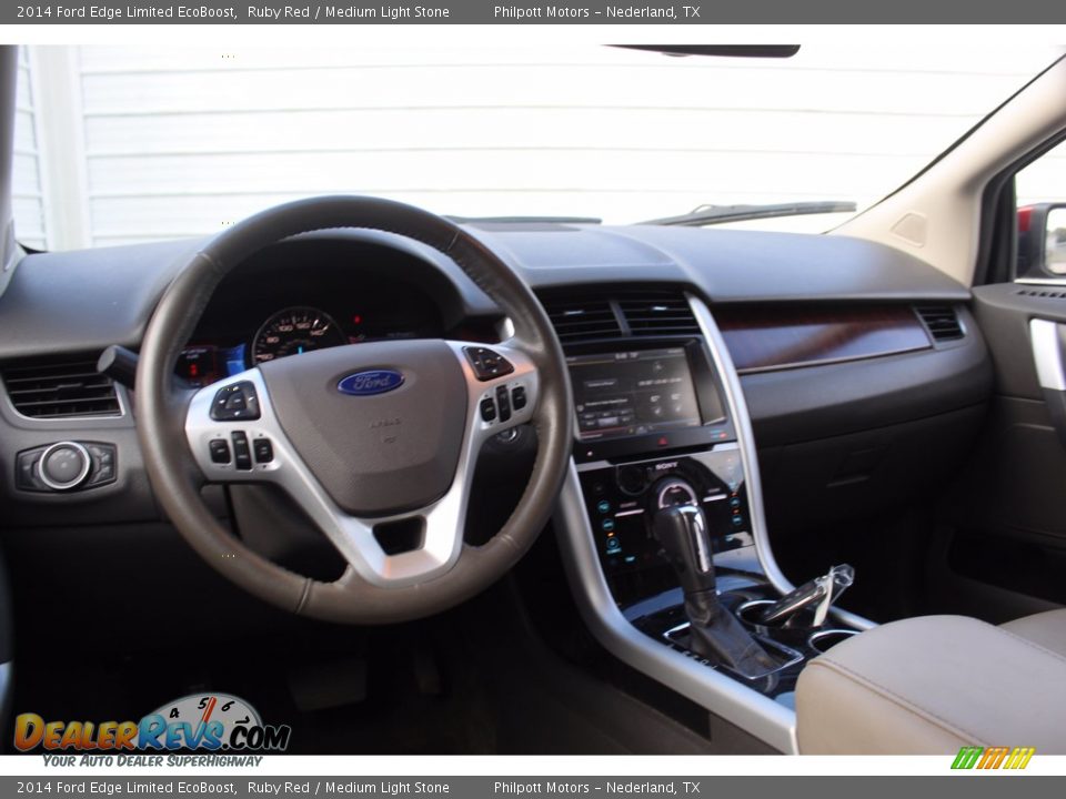 Dashboard of 2014 Ford Edge Limited EcoBoost Photo #25
