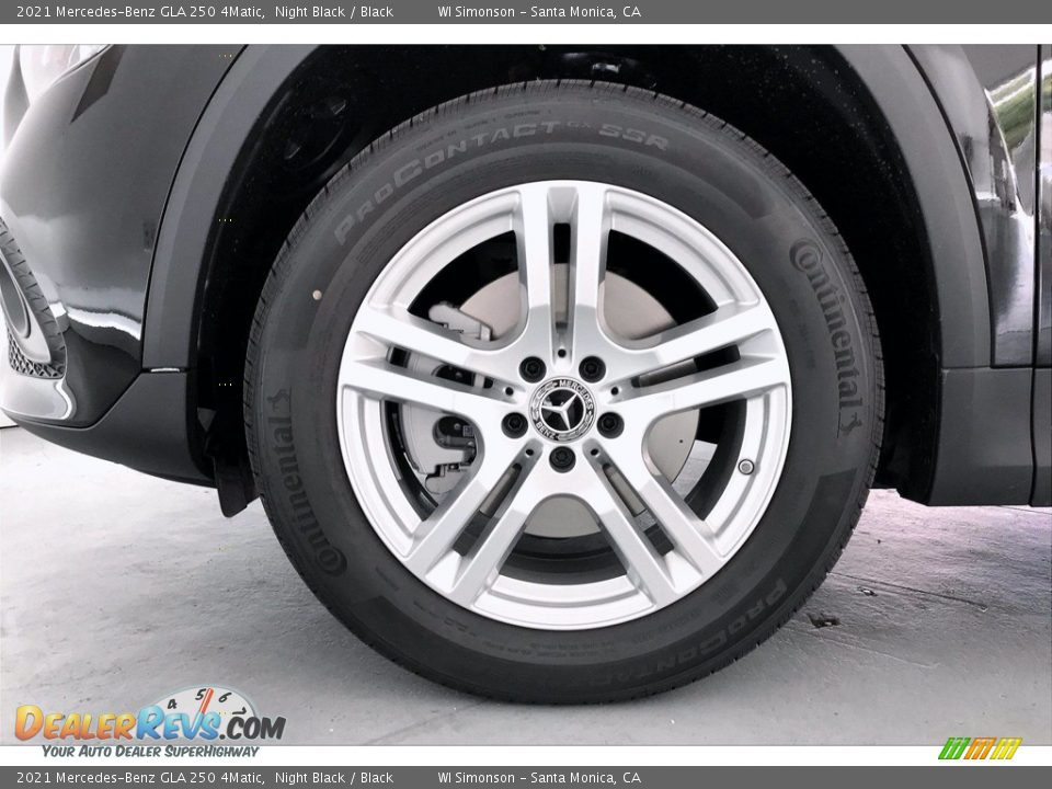 2021 Mercedes-Benz GLA 250 4Matic Night Black / Black Photo #9