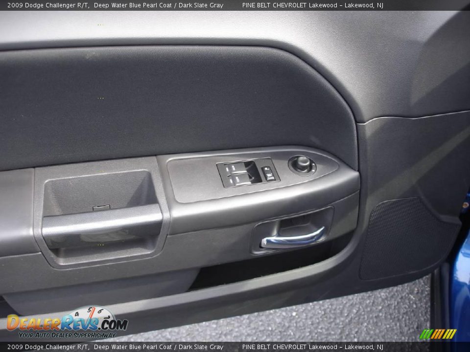 2009 Dodge Challenger R/T Deep Water Blue Pearl Coat / Dark Slate Gray Photo #9
