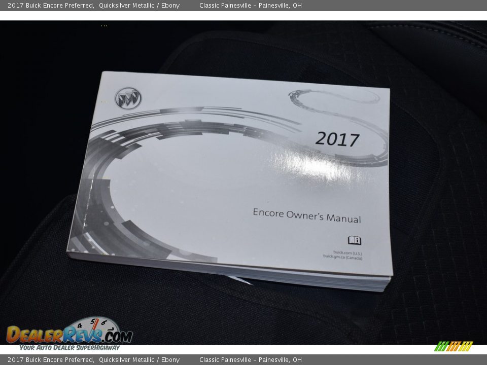2017 Buick Encore Preferred Quicksilver Metallic / Ebony Photo #17