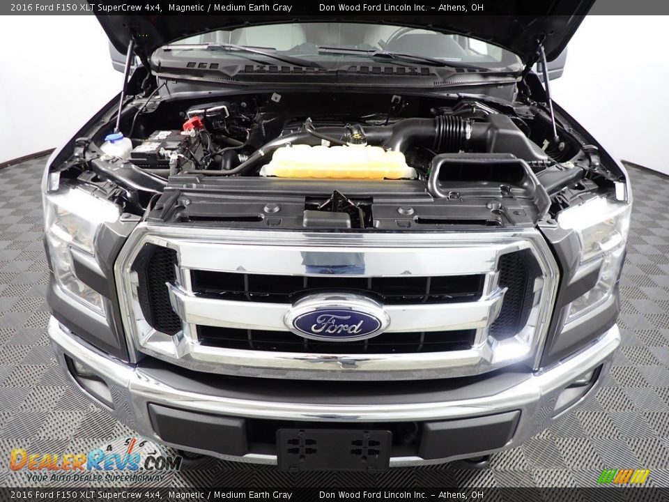 2016 Ford F150 XLT SuperCrew 4x4 Magnetic / Medium Earth Gray Photo #5
