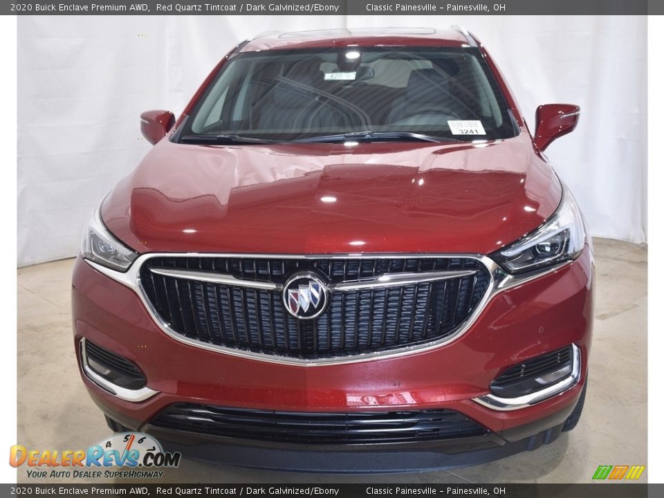 2020 Buick Enclave Premium AWD Red Quartz Tintcoat / Dark Galvinized/Ebony Photo #4