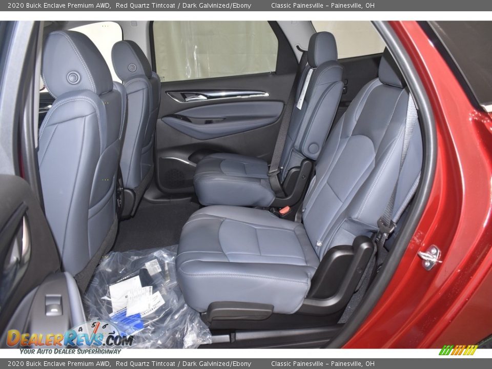 2020 Buick Enclave Premium AWD Red Quartz Tintcoat / Dark Galvinized/Ebony Photo #8