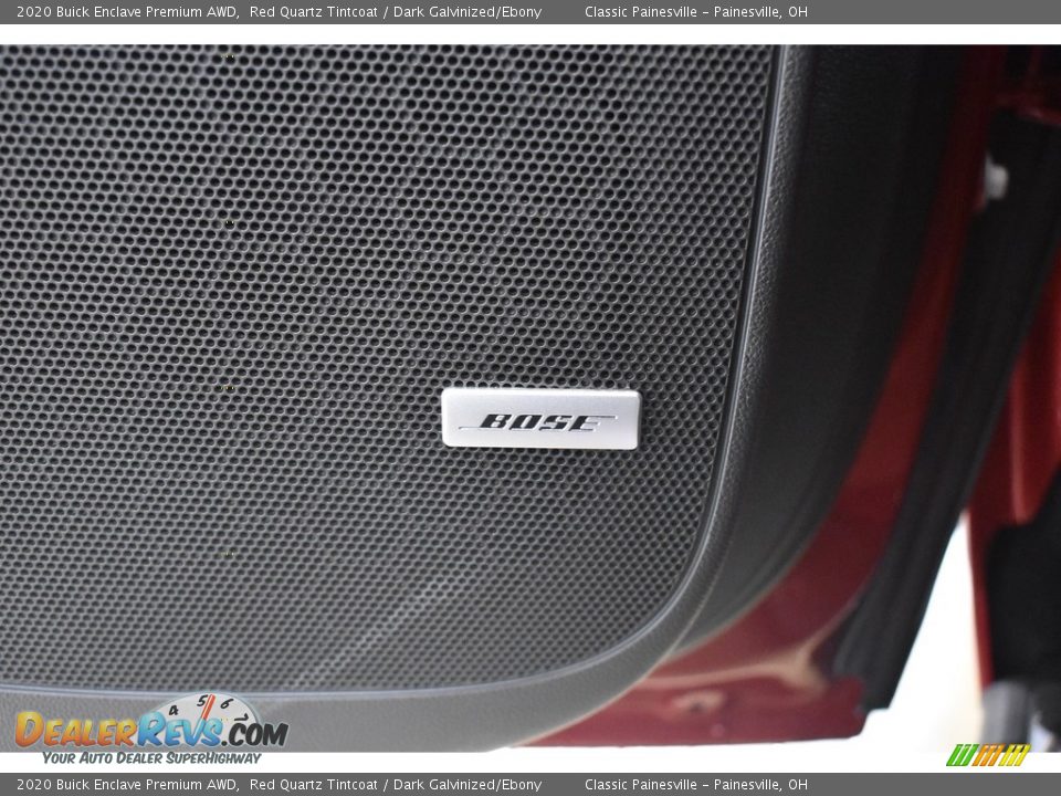 2020 Buick Enclave Premium AWD Red Quartz Tintcoat / Dark Galvinized/Ebony Photo #10