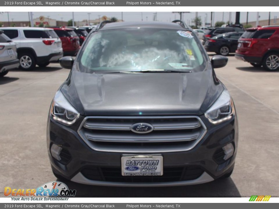2019 Ford Escape SEL Magnetic / Chromite Gray/Charcoal Black Photo #2