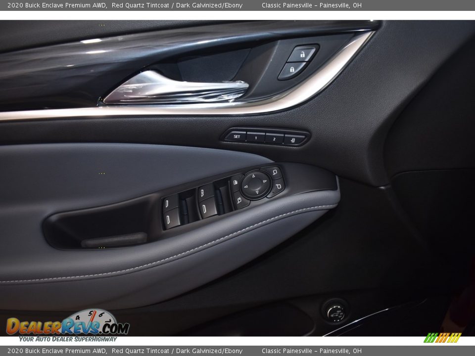 2020 Buick Enclave Premium AWD Red Quartz Tintcoat / Dark Galvinized/Ebony Photo #11