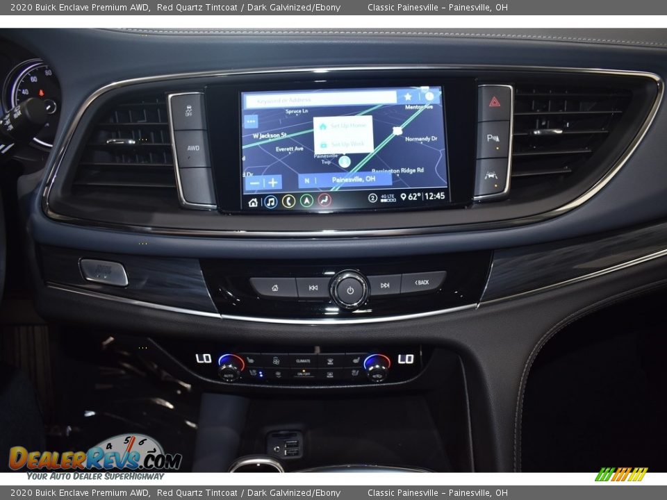 2020 Buick Enclave Premium AWD Red Quartz Tintcoat / Dark Galvinized/Ebony Photo #13