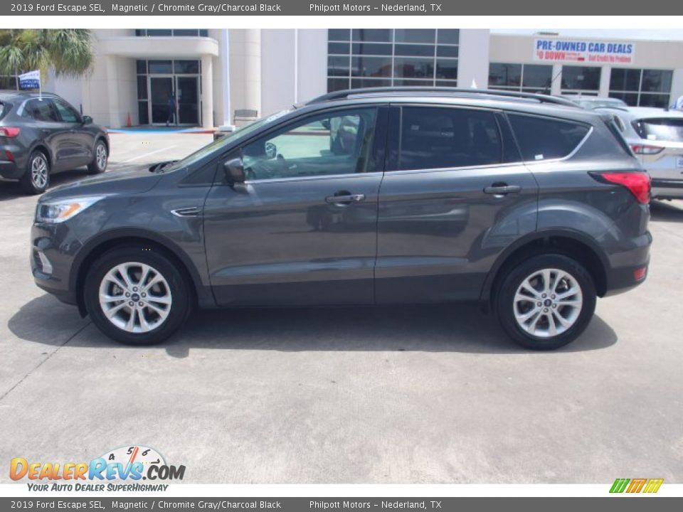 2019 Ford Escape SEL Magnetic / Chromite Gray/Charcoal Black Photo #5
