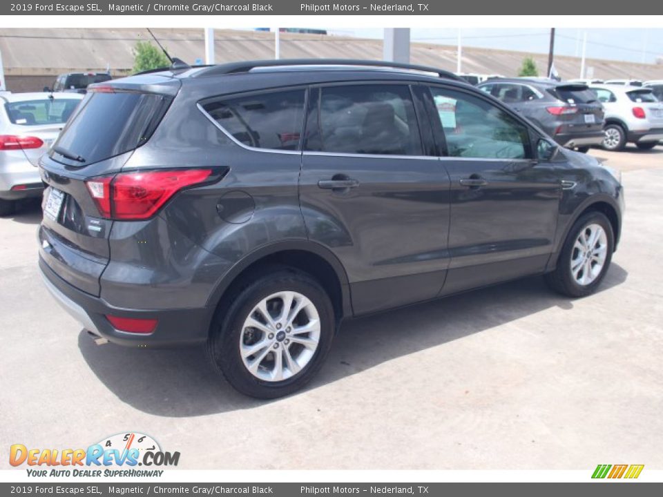 2019 Ford Escape SEL Magnetic / Chromite Gray/Charcoal Black Photo #8