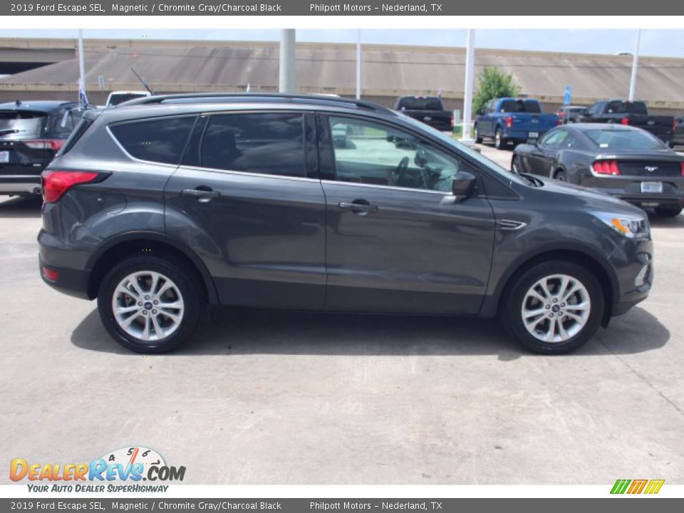 2019 Ford Escape SEL Magnetic / Chromite Gray/Charcoal Black Photo #9