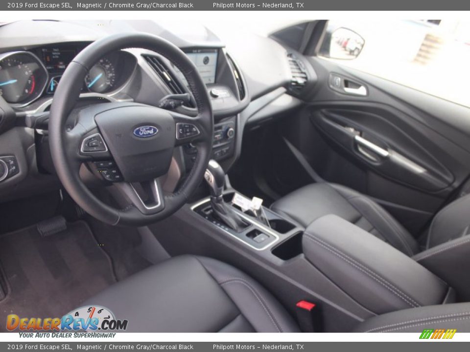 2019 Ford Escape SEL Magnetic / Chromite Gray/Charcoal Black Photo #11