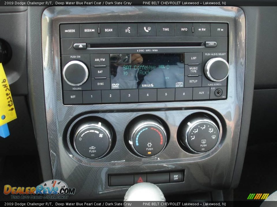 2009 Dodge Challenger R/T Deep Water Blue Pearl Coat / Dark Slate Gray Photo #13
