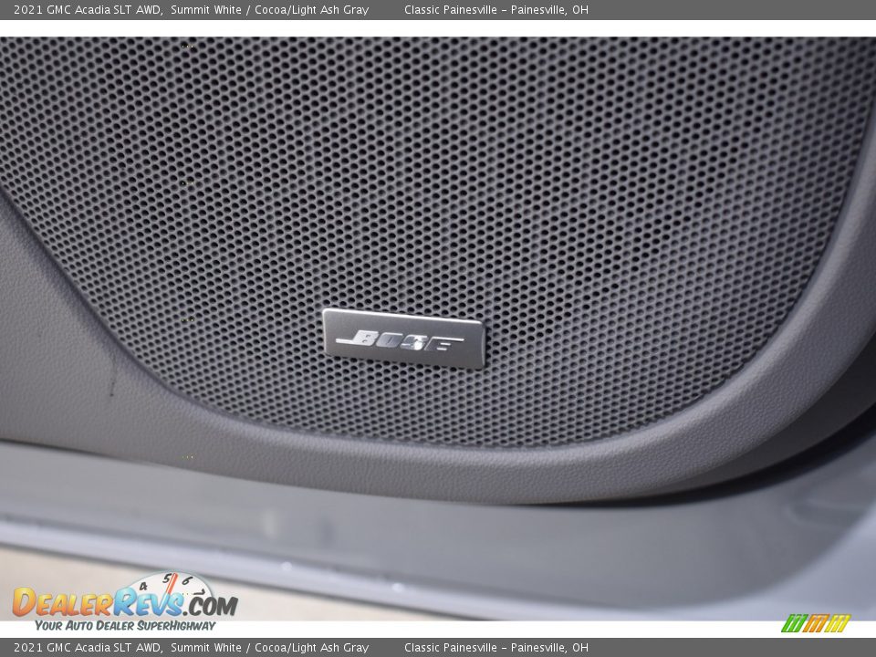 2021 GMC Acadia SLT AWD Summit White / Cocoa/Light Ash Gray Photo #12