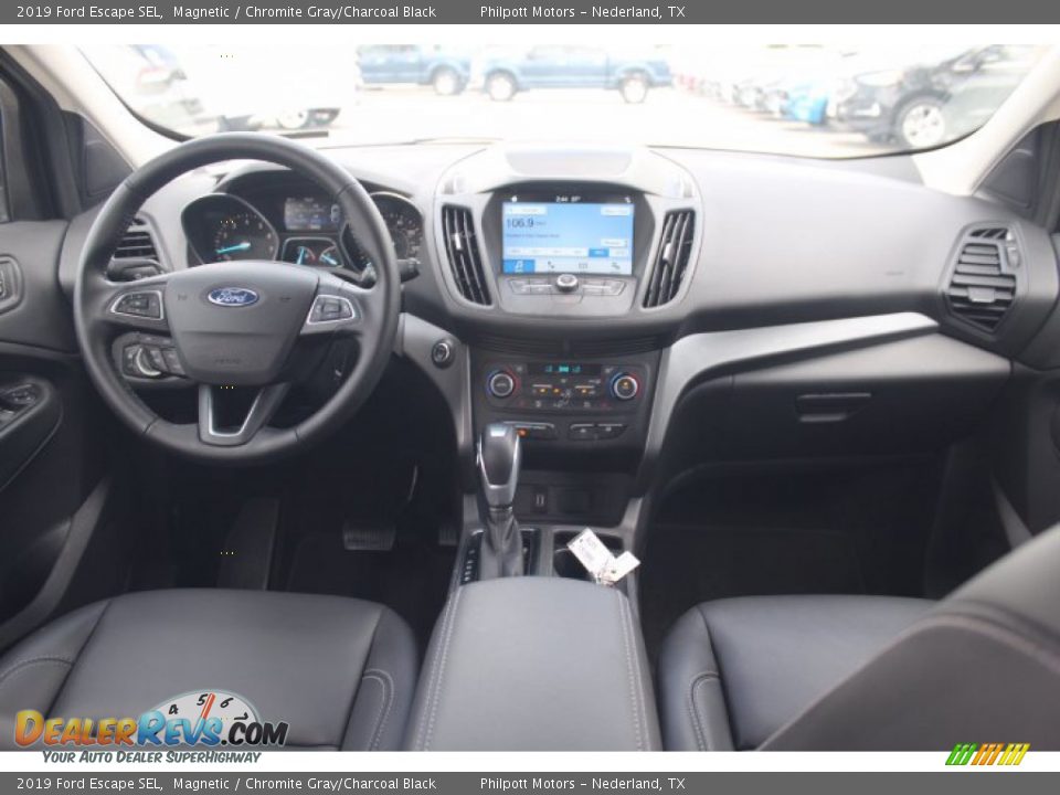 2019 Ford Escape SEL Magnetic / Chromite Gray/Charcoal Black Photo #24