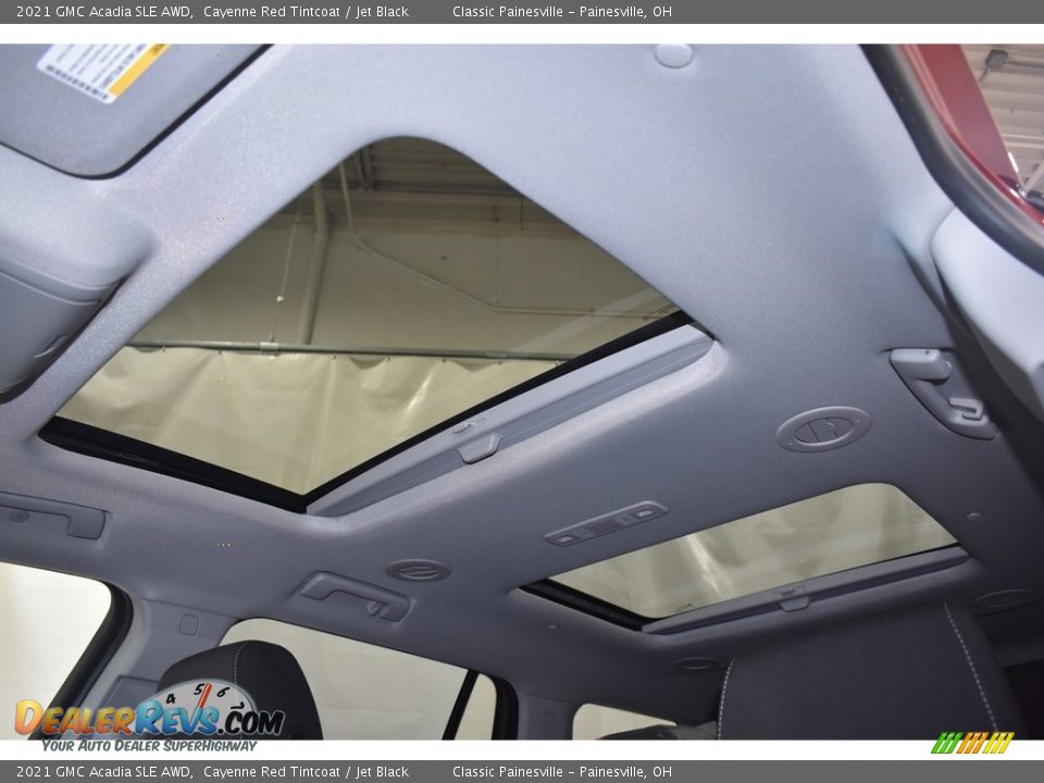 2021 GMC Acadia SLE AWD Cayenne Red Tintcoat / Jet Black Photo #6