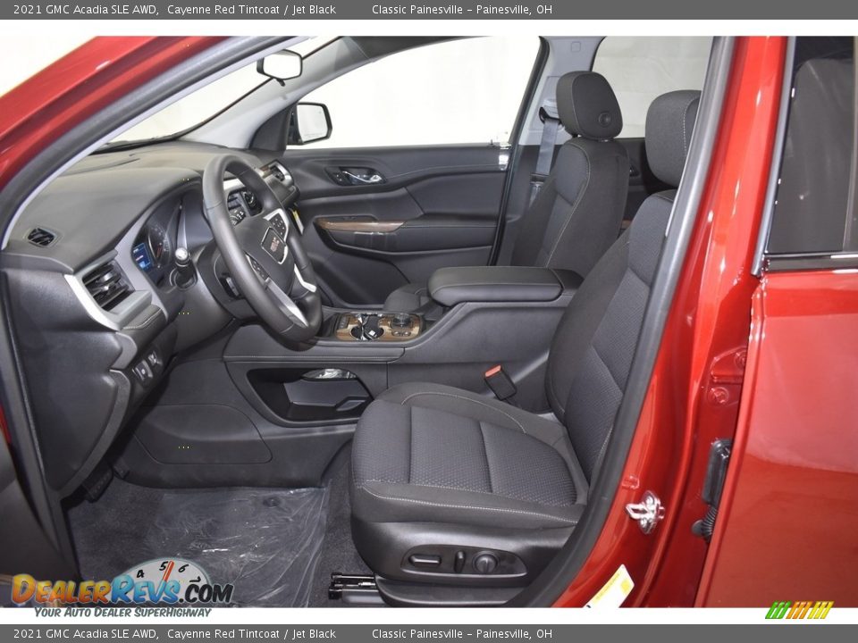2021 GMC Acadia SLE AWD Cayenne Red Tintcoat / Jet Black Photo #7