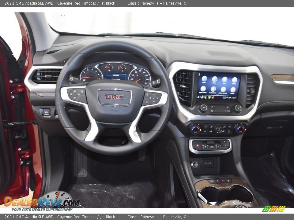 2021 GMC Acadia SLE AWD Cayenne Red Tintcoat / Jet Black Photo #10