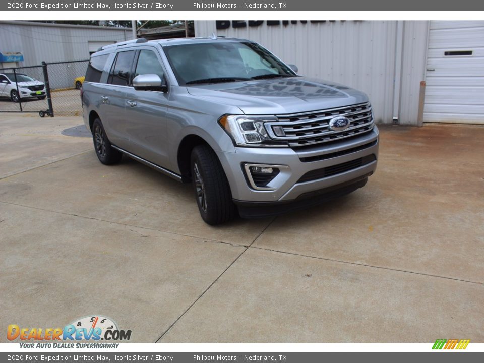 2020 Ford Expedition Limited Max Iconic Silver / Ebony Photo #2