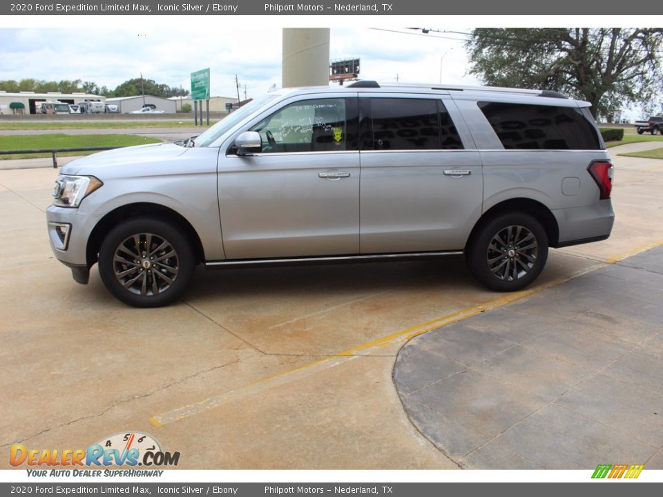 2020 Ford Expedition Limited Max Iconic Silver / Ebony Photo #7