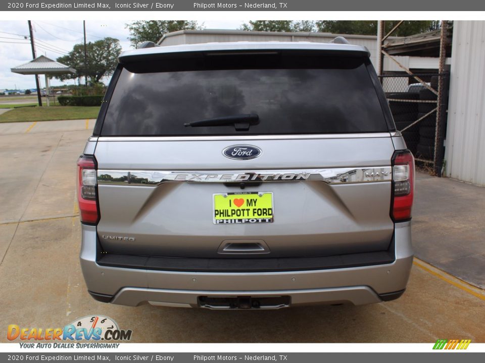 2020 Ford Expedition Limited Max Iconic Silver / Ebony Photo #9