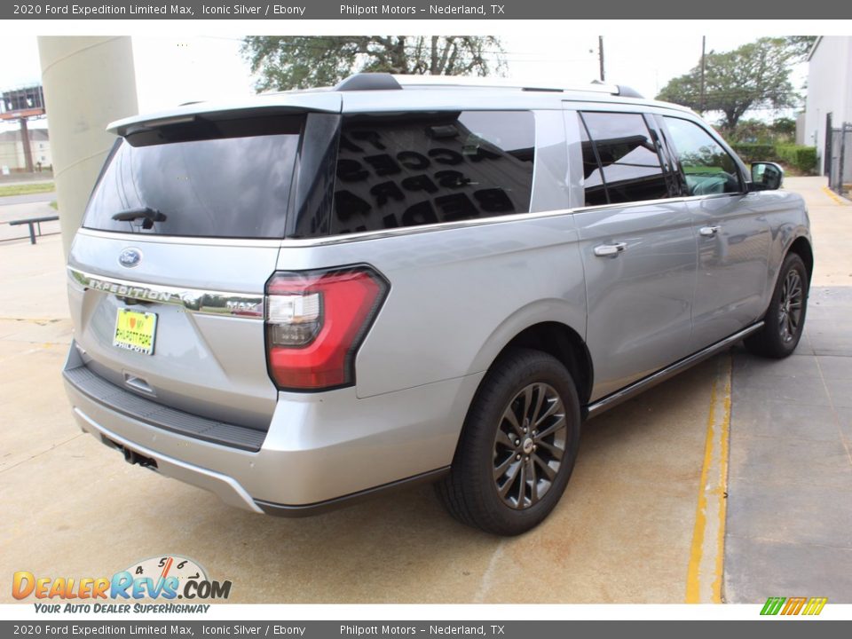2020 Ford Expedition Limited Max Iconic Silver / Ebony Photo #10