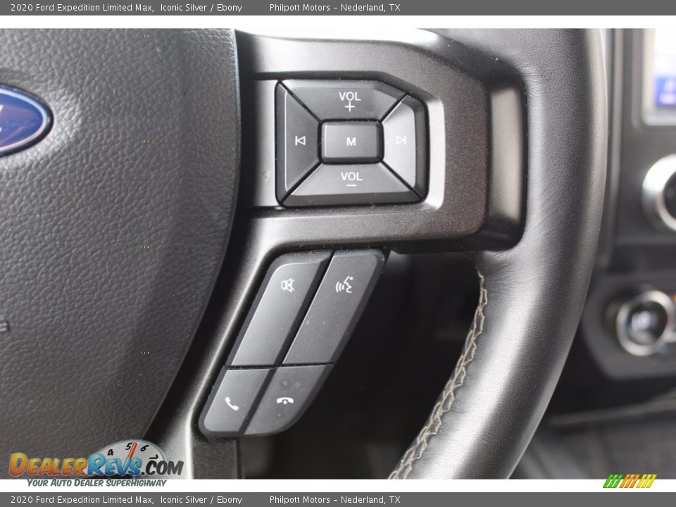 2020 Ford Expedition Limited Max Iconic Silver / Ebony Photo #17
