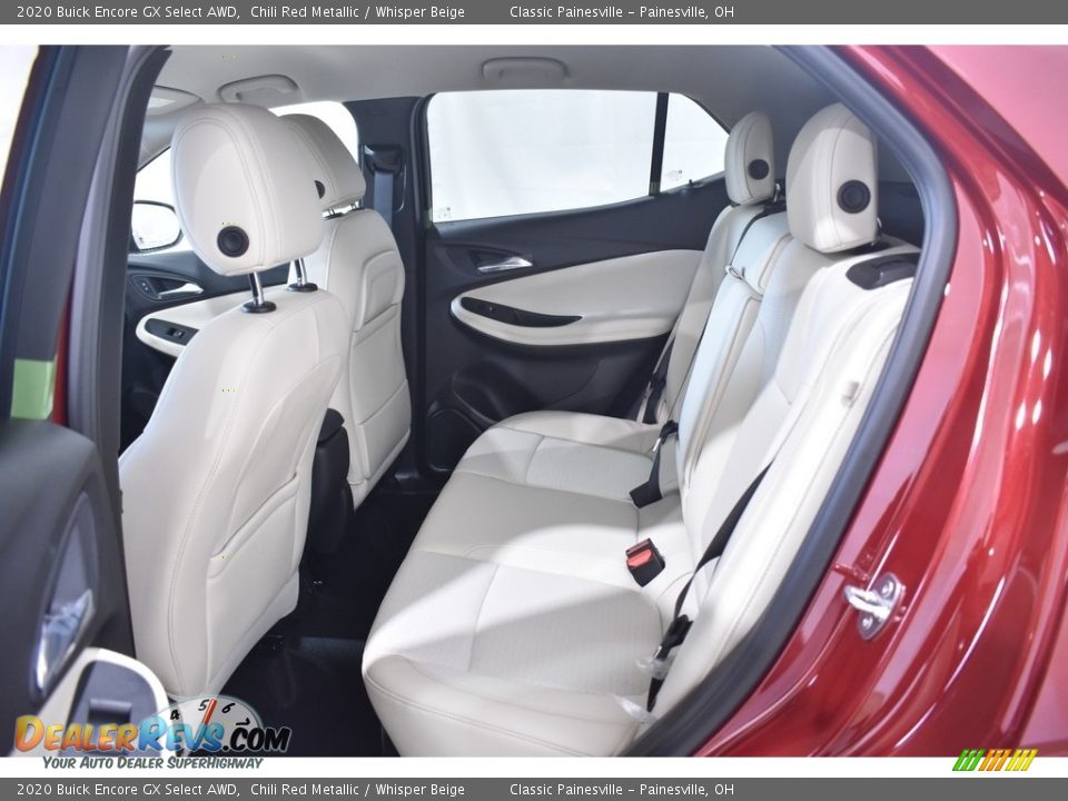 2020 Buick Encore GX Select AWD Chili Red Metallic / Whisper Beige Photo #7