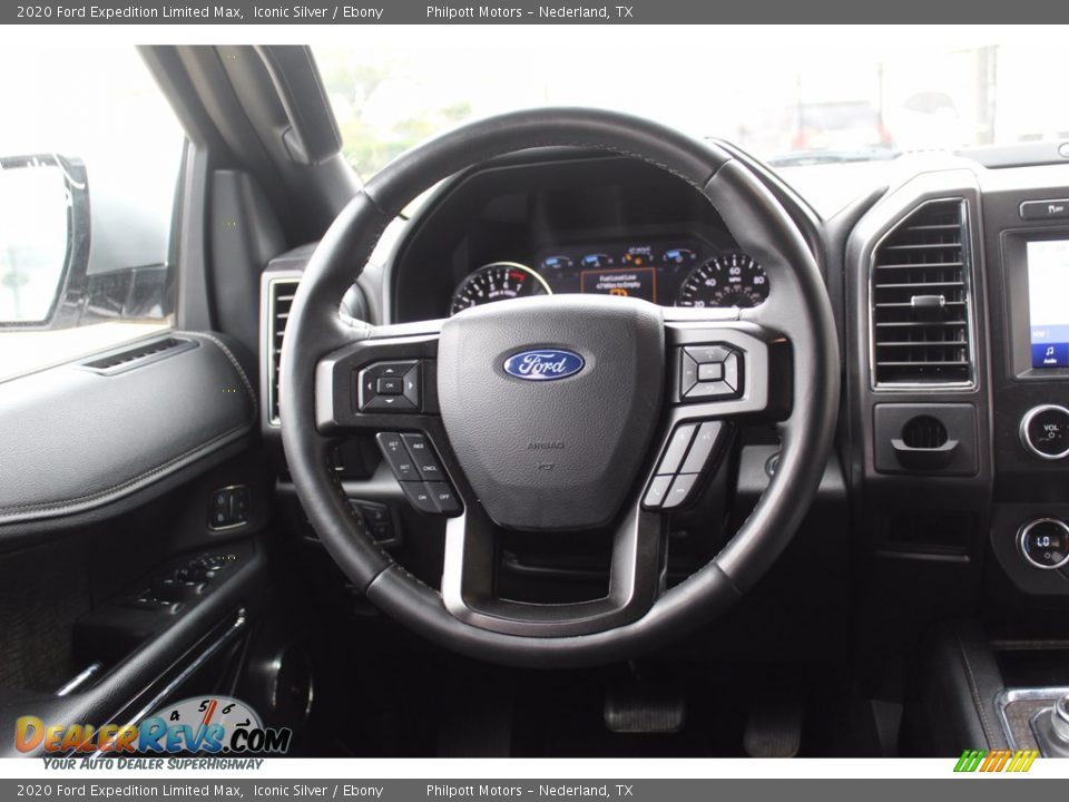 2020 Ford Expedition Limited Max Iconic Silver / Ebony Photo #27