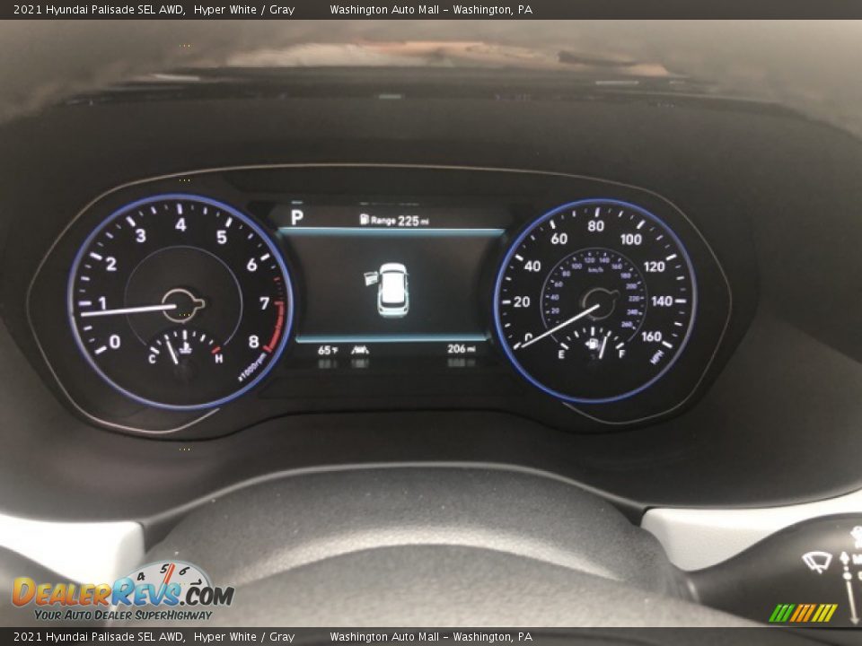 2021 Hyundai Palisade SEL AWD Hyper White / Gray Photo #15