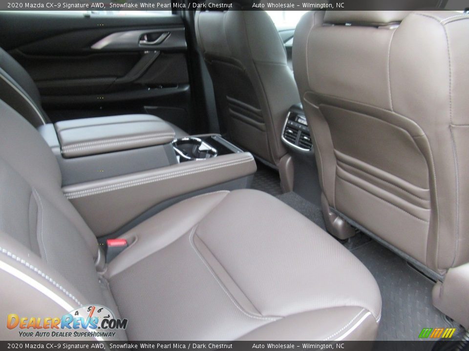 Rear Seat of 2020 Mazda CX-9 Signature AWD Photo #12