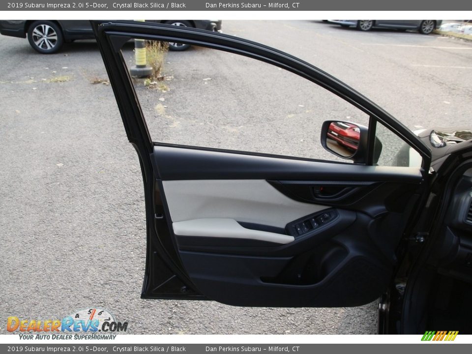 2019 Subaru Impreza 2.0i 5-Door Crystal Black Silica / Black Photo #9