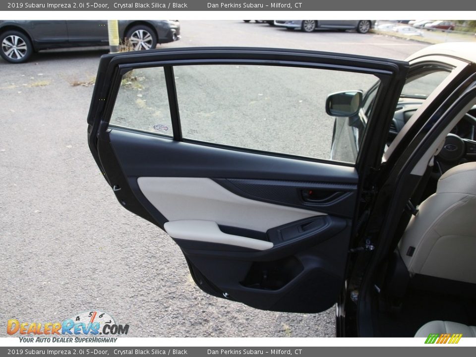 2019 Subaru Impreza 2.0i 5-Door Crystal Black Silica / Black Photo #11