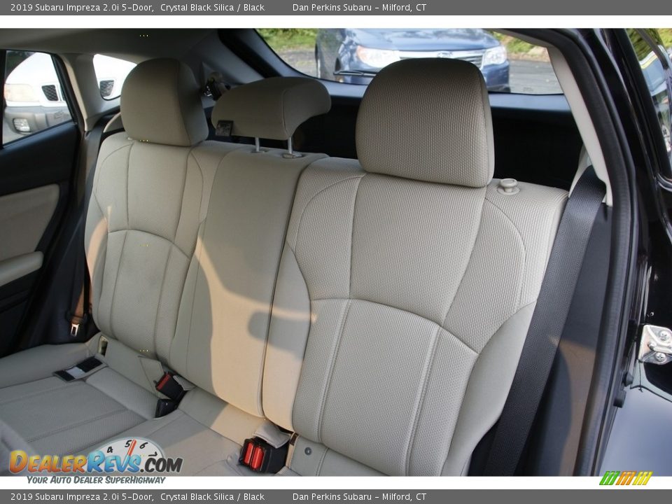 2019 Subaru Impreza 2.0i 5-Door Crystal Black Silica / Black Photo #12