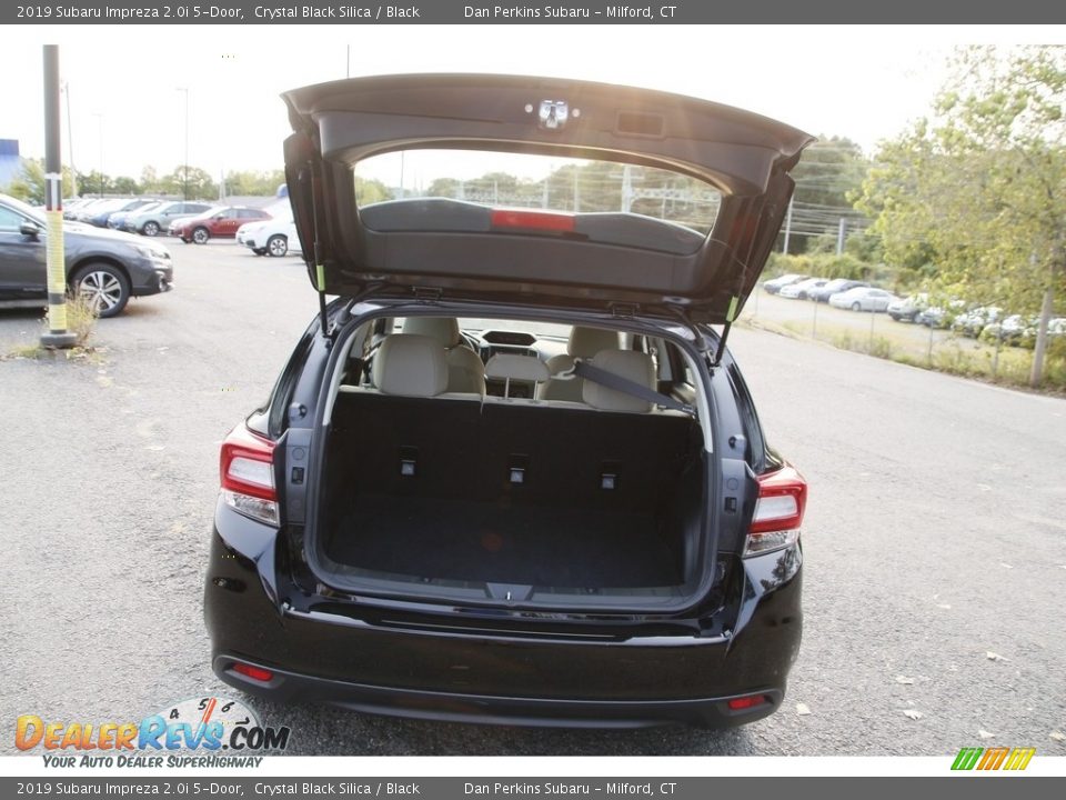 2019 Subaru Impreza 2.0i 5-Door Crystal Black Silica / Black Photo #13