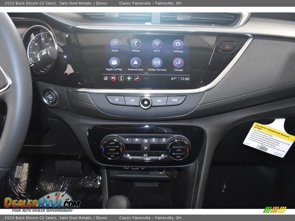 2020 Buick Encore GX Select Satin Steel Metallic / Ebony Photo #12