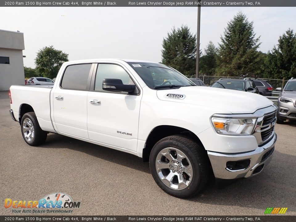 Front 3/4 View of 2020 Ram 1500 Big Horn Crew Cab 4x4 Photo #3