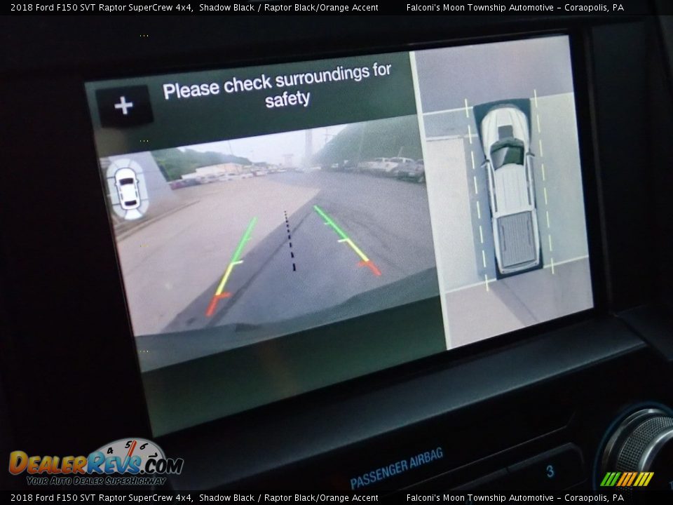 2018 Ford F150 SVT Raptor SuperCrew 4x4 Shadow Black / Raptor Black/Orange Accent Photo #25