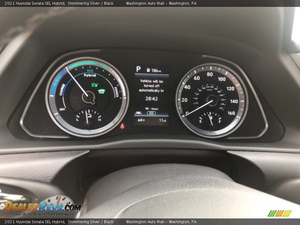 2021 Hyundai Sonata SEL Hybrid Gauges Photo #14