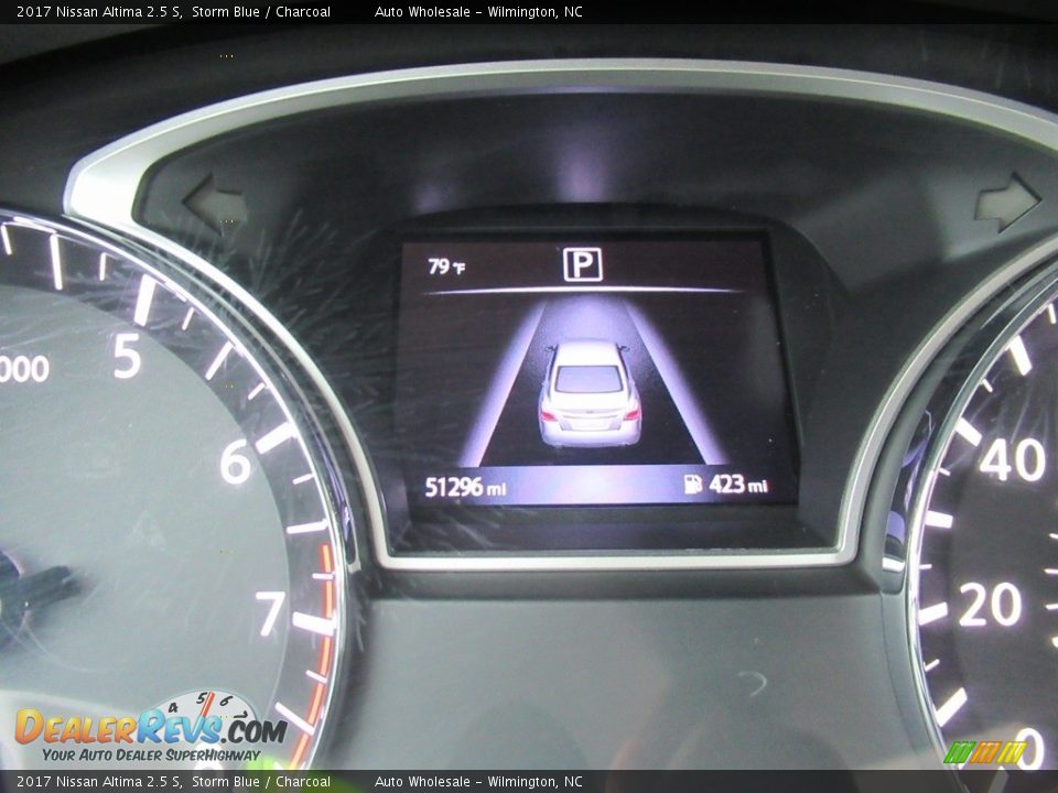 2017 Nissan Altima 2.5 S Storm Blue / Charcoal Photo #16