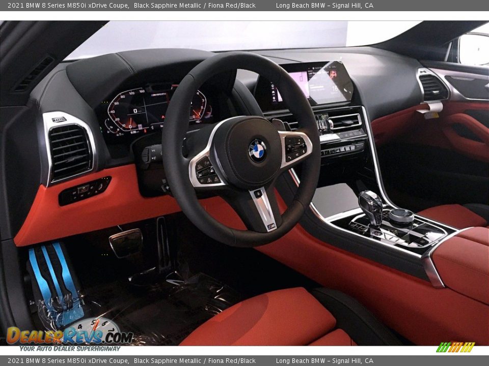 Dashboard of 2021 BMW 8 Series M850i xDrive Coupe Photo #7