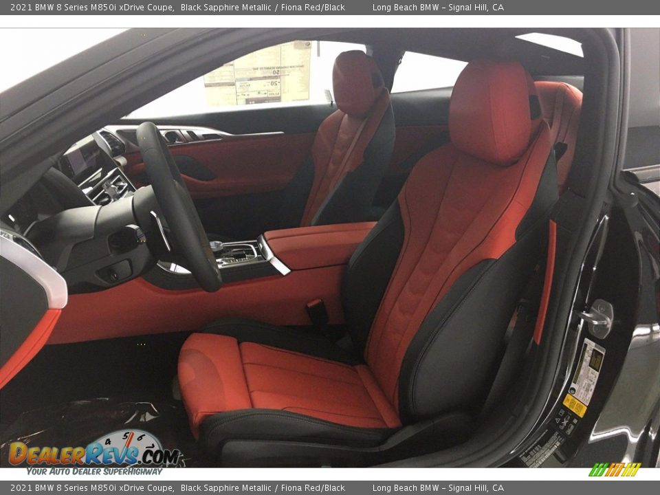 Front Seat of 2021 BMW 8 Series M850i xDrive Coupe Photo #9