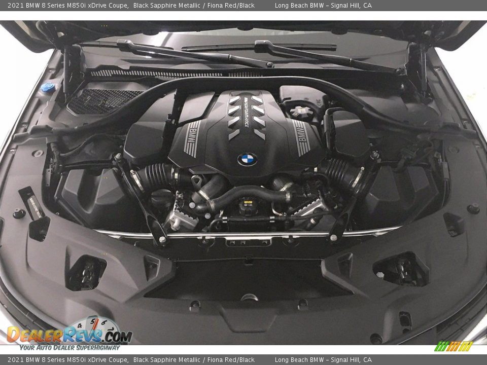 2021 BMW 8 Series M850i xDrive Coupe 4.4 Liter M TwinPower Turbocharged DOHC 32-Valve VVT V8 Engine Photo #10