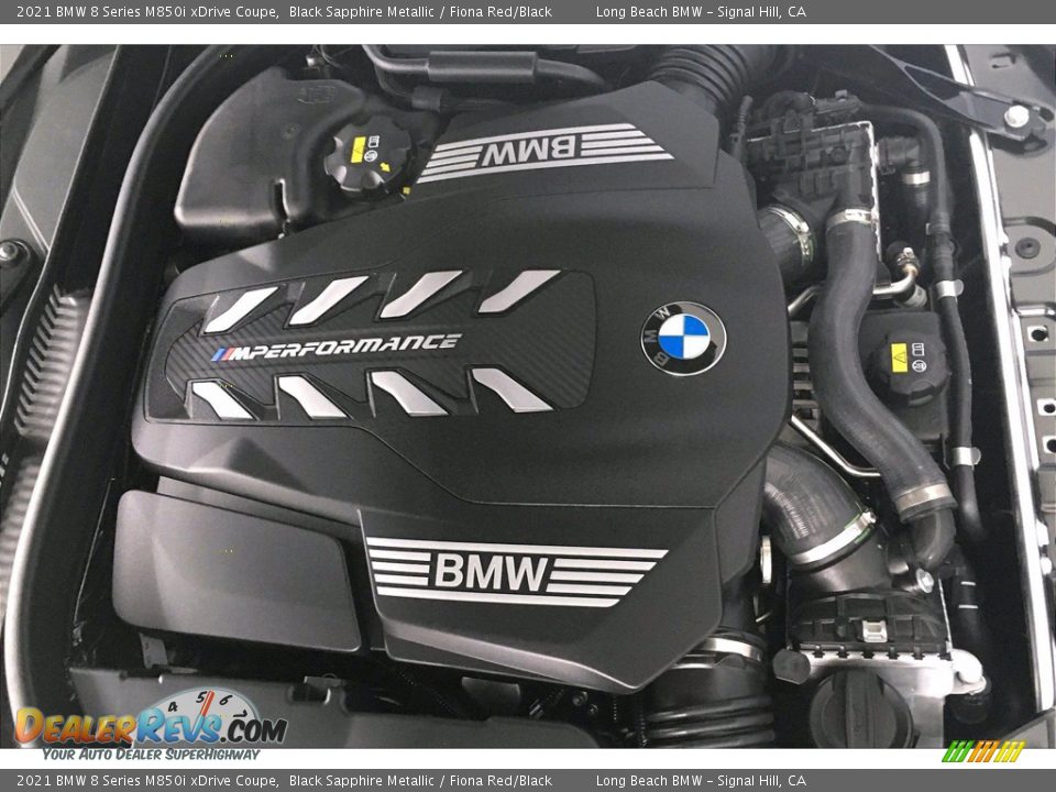 2021 BMW 8 Series M850i xDrive Coupe 4.4 Liter M TwinPower Turbocharged DOHC 32-Valve VVT V8 Engine Photo #11